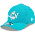 blaue-gebogene-snapback-kappe-9forty-m-crown-team-der-miami-dolphins-nfl-von-new-era