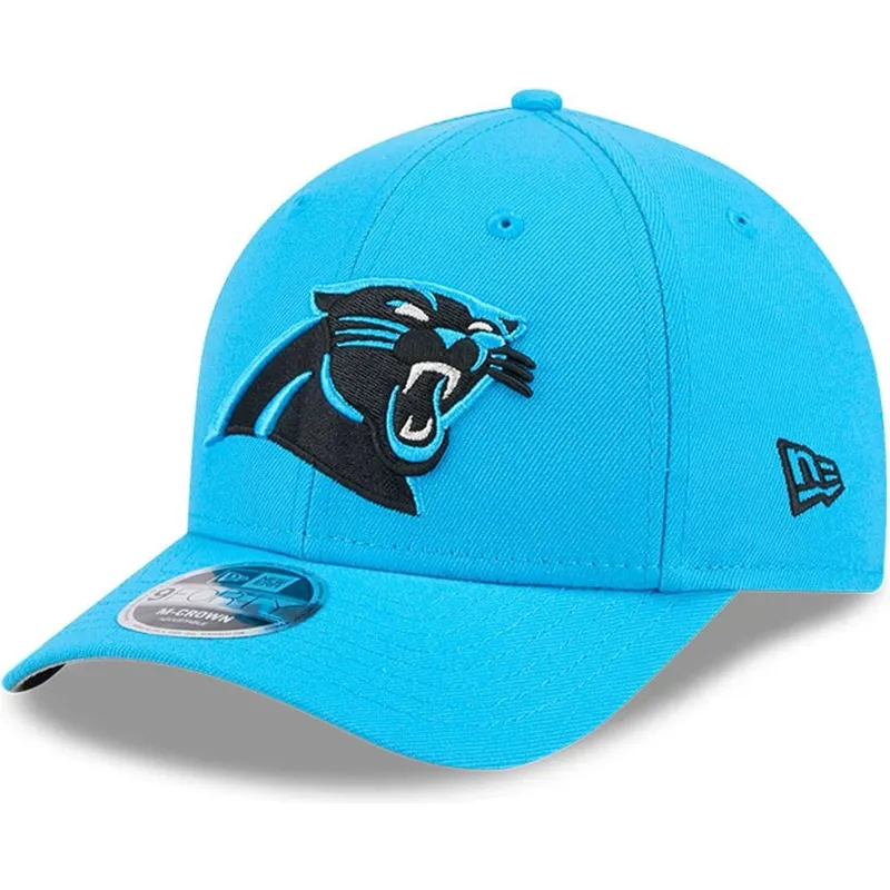 Blaue gebogene Snapback-Kappe 9FORTY M-Crown Team der Carolina