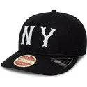 schwarze-gebogene-verstellbare-kappe-9fifty-retro-crown-heritage-series-der-new-york-highlanders-mlb-von-new-era