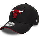new-era-curved-brim-9forty-microfibre-chicago-bulls-nba-black-adjustable-cap