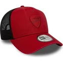 rote-trucker-cap-e-frame-seasonal-von-ducati-motor-motogp-von-new-era