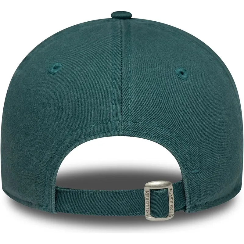 new-era-curved-brim-women-9twenty-washed-mini-new-york-yankees-mlb-green-adjustable-cap