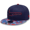 dunkelblaue-flache-snapback-kappe-fur-kinder-9fifty-von-superman-dc-comics-von-new-era