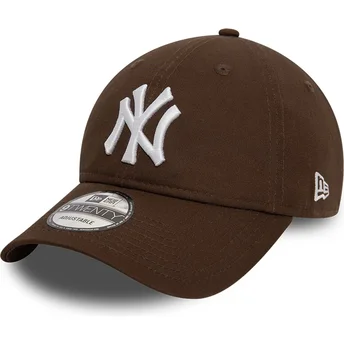 Braune verstellbare Curved Cap 9TWENTY League Essential...