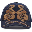 trucker-cap-marineblau-skull-and-snakes-graphic-von-ed-hardy