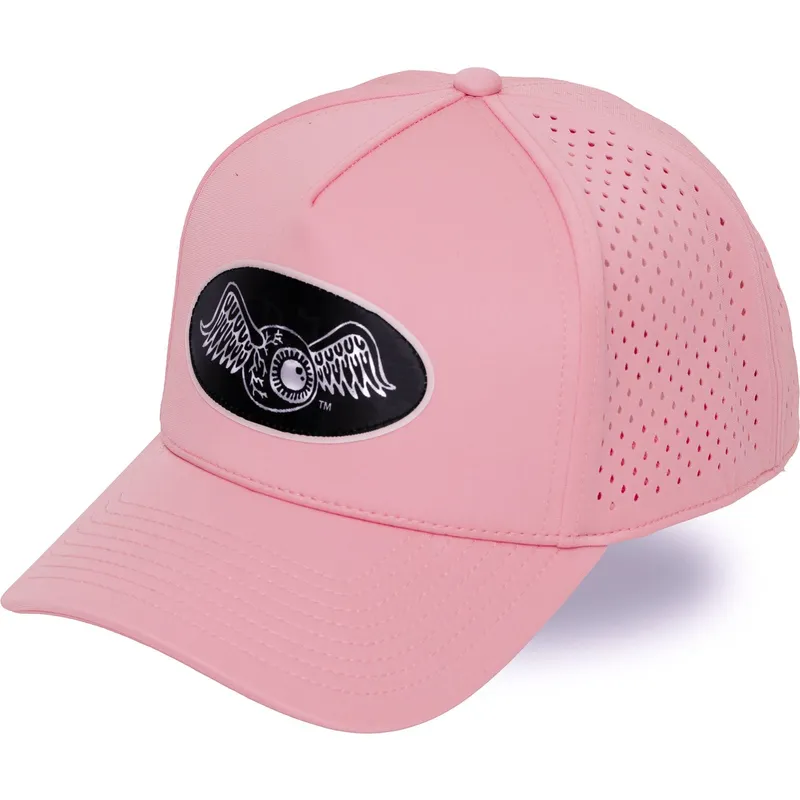 gebogene-rosa-snapback-kappe-sport07-von-von-dutch