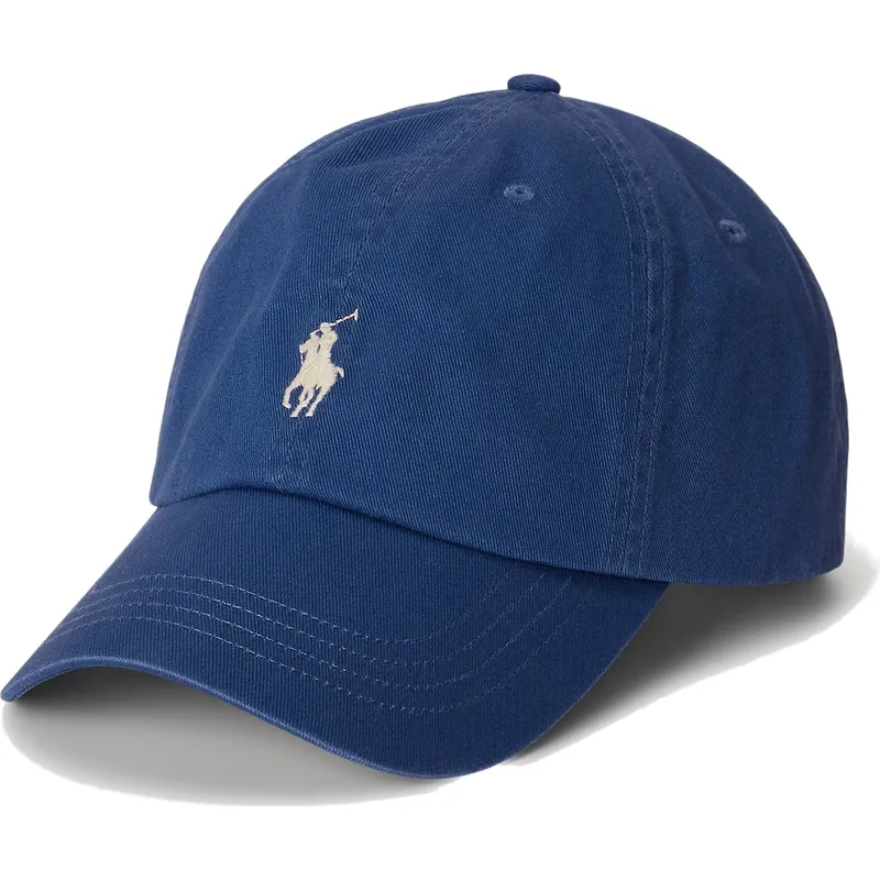 marineblaue-verstellbare-curved-cap-mit-beigem-logo-cotton-chino-classic-sport-von-polo-ralph-lauren