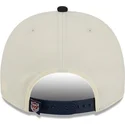 gorra-curva-beige-y-azul-marino-snapback-9fifty-a-frame-classic-de-detroit-tigers-mlb-de-new-era