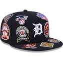 marineblaue-angepasste-59fifty-all-over-flat-cap-der-detroit-tigers-mlb-von-new-era