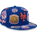 flache-blaue-angepasste-59fifty-all-over-kappe-der-new-york-mets-mlb-von-new-era