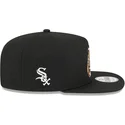 schwarze-flache-snapback-kappe-9fifty-a-frame-ring-der-chicago-white-sox-mlb-von-new-era