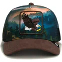 mehrfarbige-trucker-kappe-adler-freedom-eagle-in-the-element-the-farm-von-goorin-bros