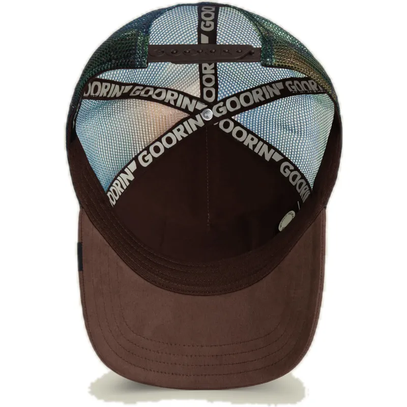 mehrfarbige-trucker-kappe-adler-freedom-eagle-in-the-element-the-farm-von-goorin-bros