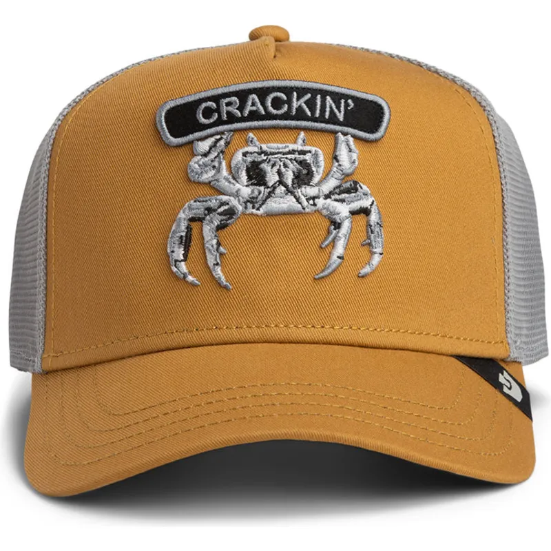 trucker-cap-braun-krabbe-classic-rocker-crackin-the-farm-von-goorin-bros