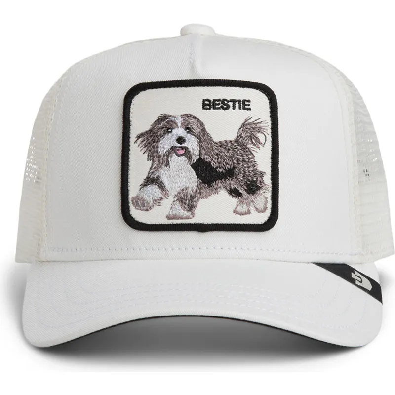 weisse-trucker-kappe-hund-bestie-the-farm-von-goorin-bros