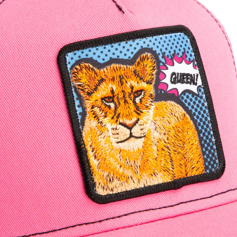 trucker-cap-rosa-lowin-queen-pop-art-2-the-farm-von-goorin-bros