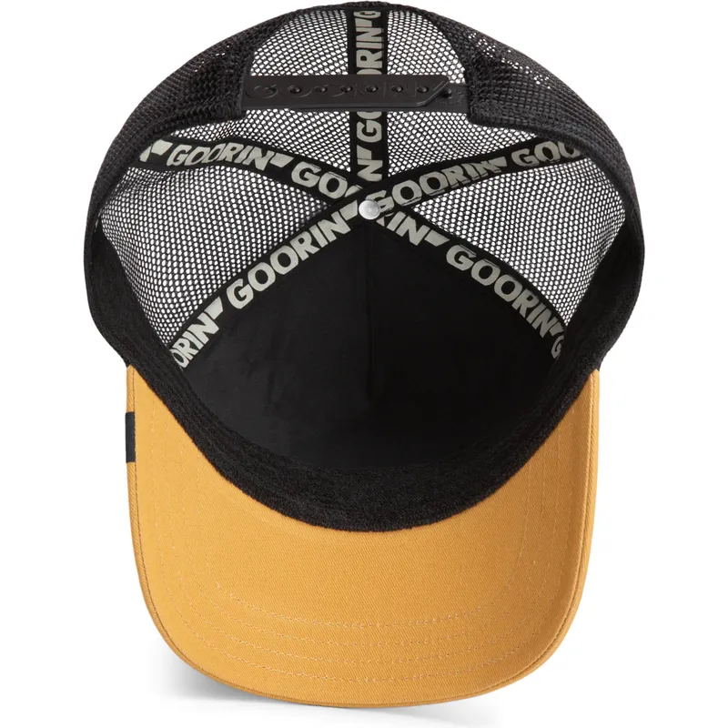 trucker-cap-schwarz-und-braun-rottweiler-the-guard-dog-the-farm-von-goorin-bros