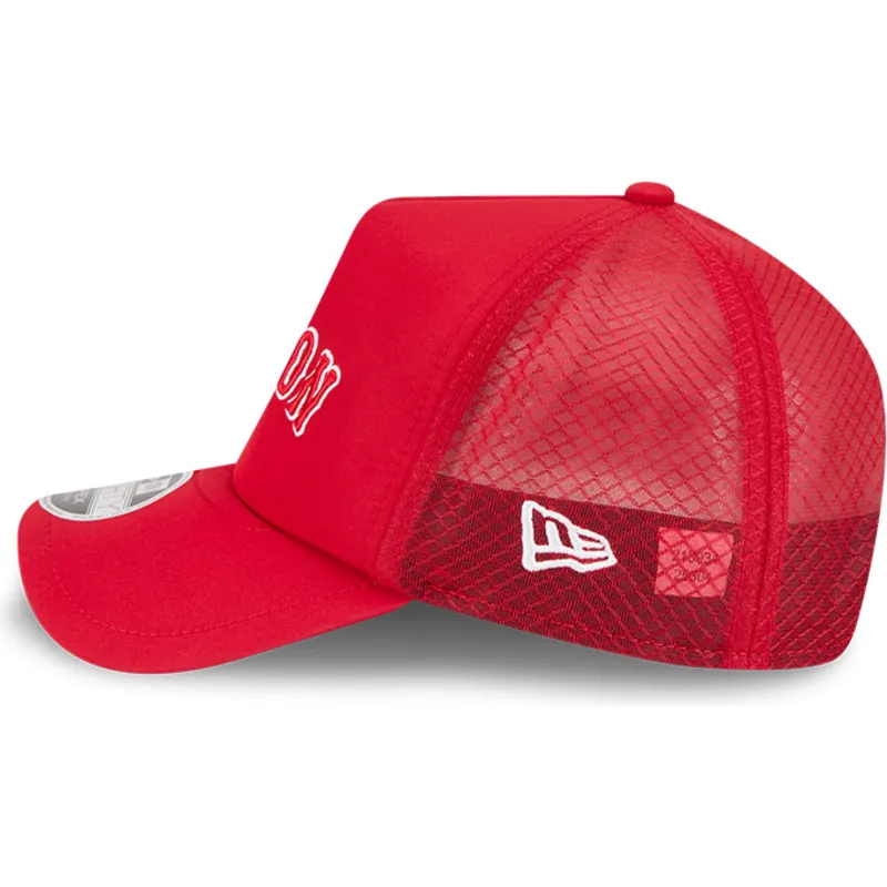 rote-trucker-kappe-9forty-apex-bp-letters-der-boston-red-sox-mlb-von-new-era