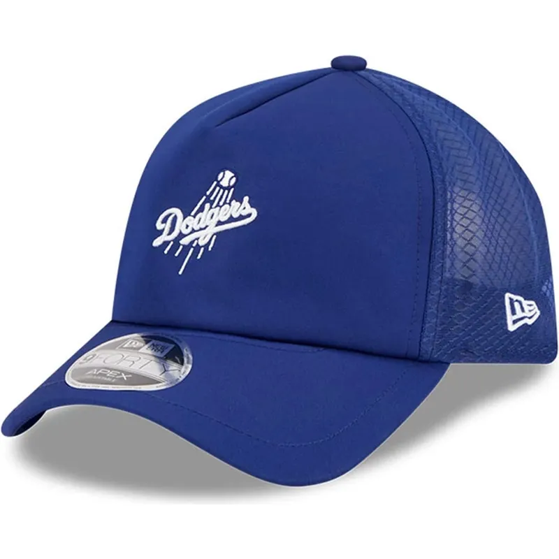 blaue-trucker-kappe-9forty-apex-bp-der-los-angeles-dodgers-mlb-von-new-era