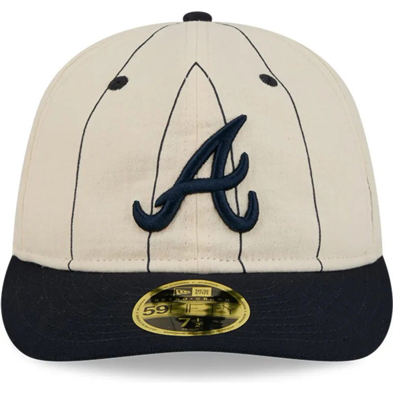 beige-gebogene-angepasste-59fifty-retro-crown-linen-kappe-der-atlanta-braves-mlb-von-new-era