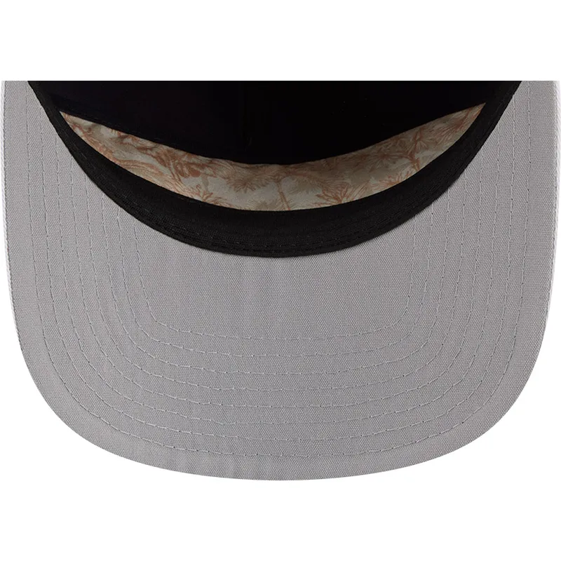 marineblaue-gebogene-snapback-kappe-19twenty-spring-training-der-new-york-yankees-mlb-von-new-era