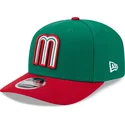 gorra-curva-verde-y-roja-snapback-9seventy-stretch-snap-mexico-2026-world-baseball-classic-de-new-era