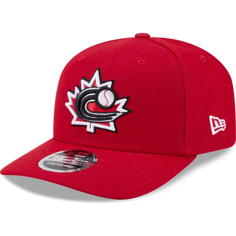 rote-gebogene-snapback-kappe-9seventy-stretch-snap-canada-2026-world-baseball-classic-von-new-era