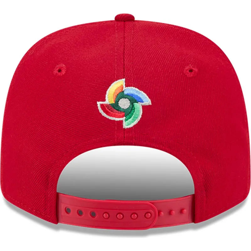 rote-gebogene-snapback-kappe-9seventy-stretch-snap-canada-2026-world-baseball-classic-von-new-era