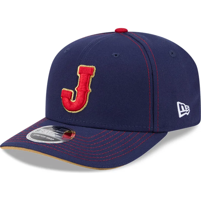 gorra-curva-azul-marino-snapback-9seventy-stretch-snap-japan-2026-world-baseball-classic-de-new-era