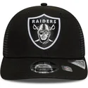 schwarze-trucker-kappe-9seventy-stretch-snap-eg-der-las-vegas-raiders-nhl-von-new-era