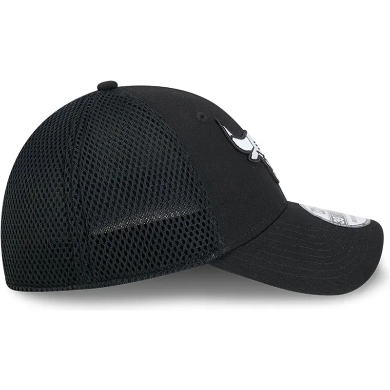 schwarze-angepasste-39thirty-evergreen-neo-trucker-kappe-der-chicago-bulls-nba-von-new-era