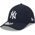 gebogene-marineblaue-angepasste-kappe-39thirty-m-crown-a-frame-von-new-york-yankees-mlb-von-new-era