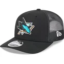 schwarze-trucker-kappe-9seventy-stretch-snap-evergreen-san-jose-sharks-nhl-von-new-era