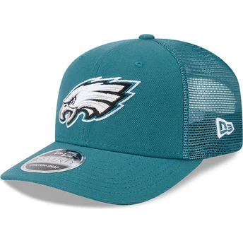 Grüne Trucker-Kappe 9SEVENTY Stretch Snap Evergreen der Philadelphia Eagles NFL von New Era