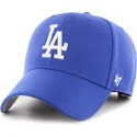blaue-verstellbare-gebogene-kappe-mvp-der-los-angeles-dodgers-mlb-von-47-brand