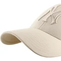 beige-gebogene-snapback-kappe-mit-beigem-mvp-ballpark-logo-der-new-york-yankees-mlb-von-47-brand