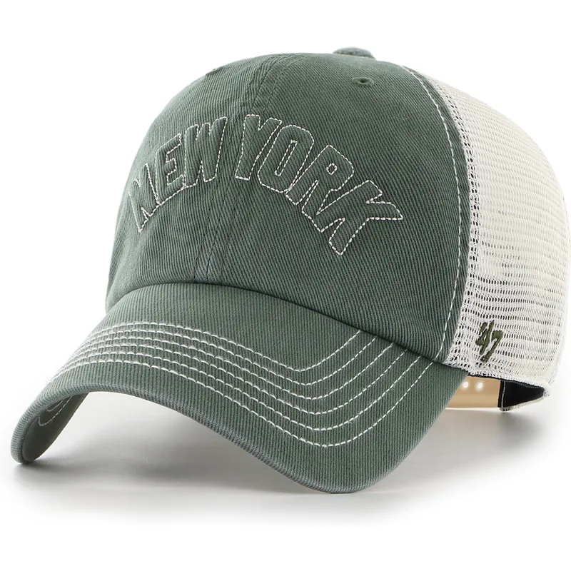 trucker-cap-grun-clean-up-trailer-script-mesh-new-york-yankees-mlb-von-47-brand