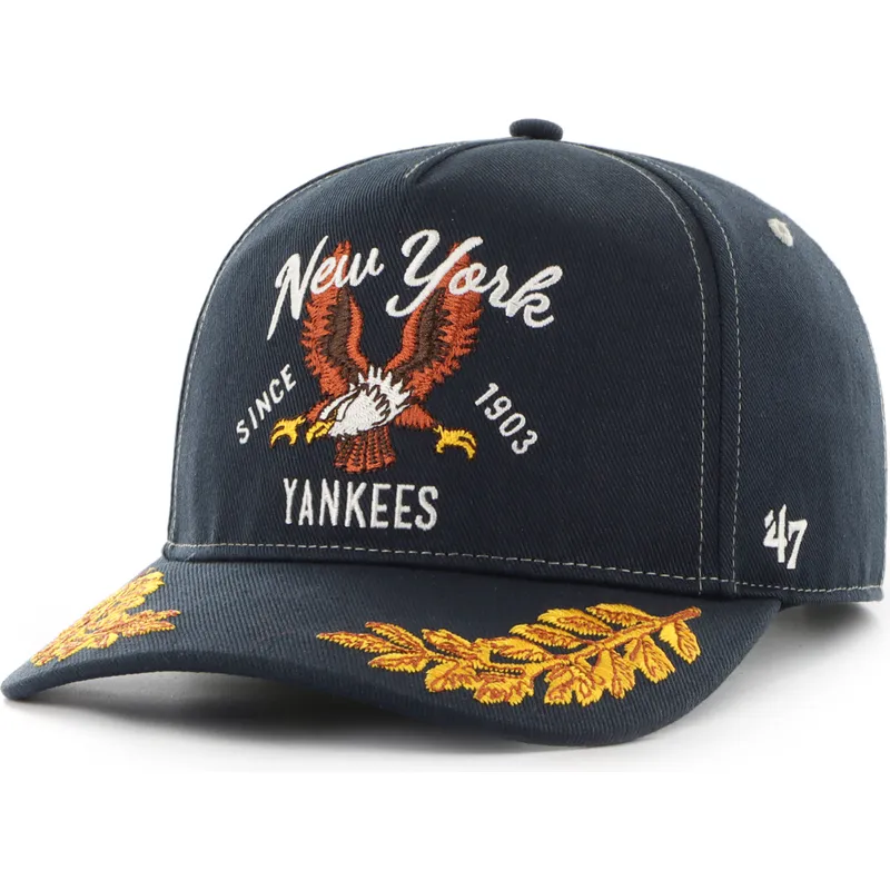 gorra-curva-azul-marino-snapback-hitch-keepsake-de-new-york-yankees-mlb-de-47-brand