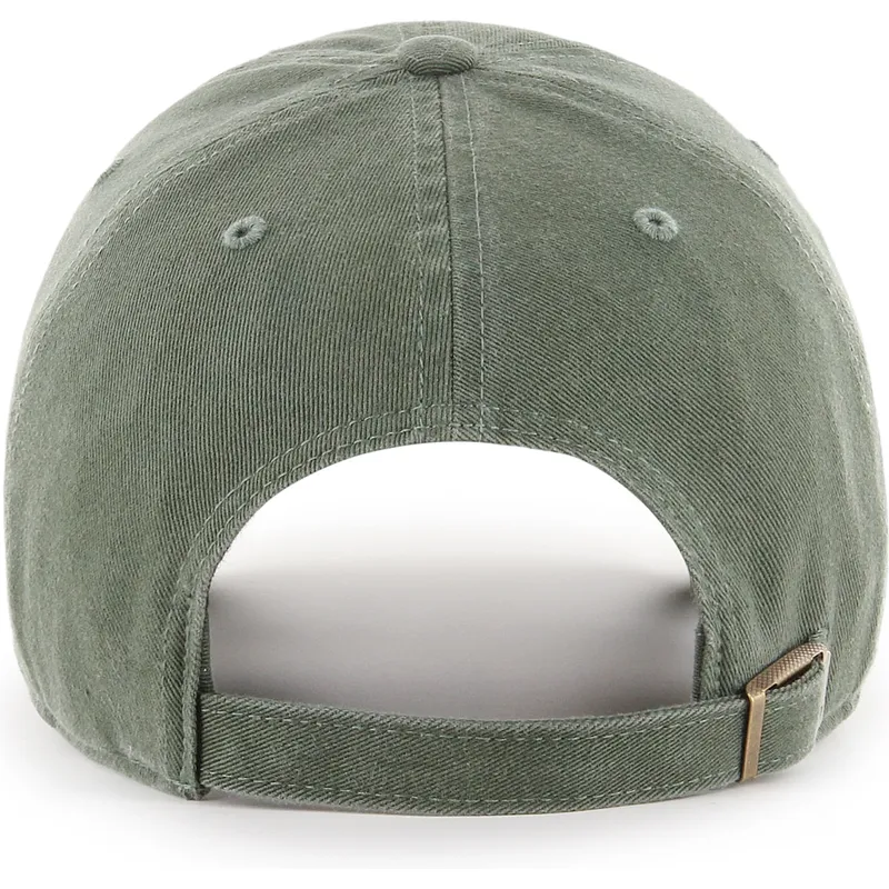 grune-verstellbare-curved-cap-clean-up-der-los-angeles-dodgers-mlb-von-47-brand