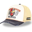 trucker-cap-beige-und-marineblau-daffy-duck-loo13-pcsmcbb-looney-tunes-von-capslab
