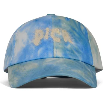Blaue verstellbare Curved Cap Pica Hairy Batik von Pica Pica