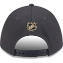 graue-gebogene-snapback-kappe-9forty-m-crown-der-vegas-golden-knights-nhl-von-new-era