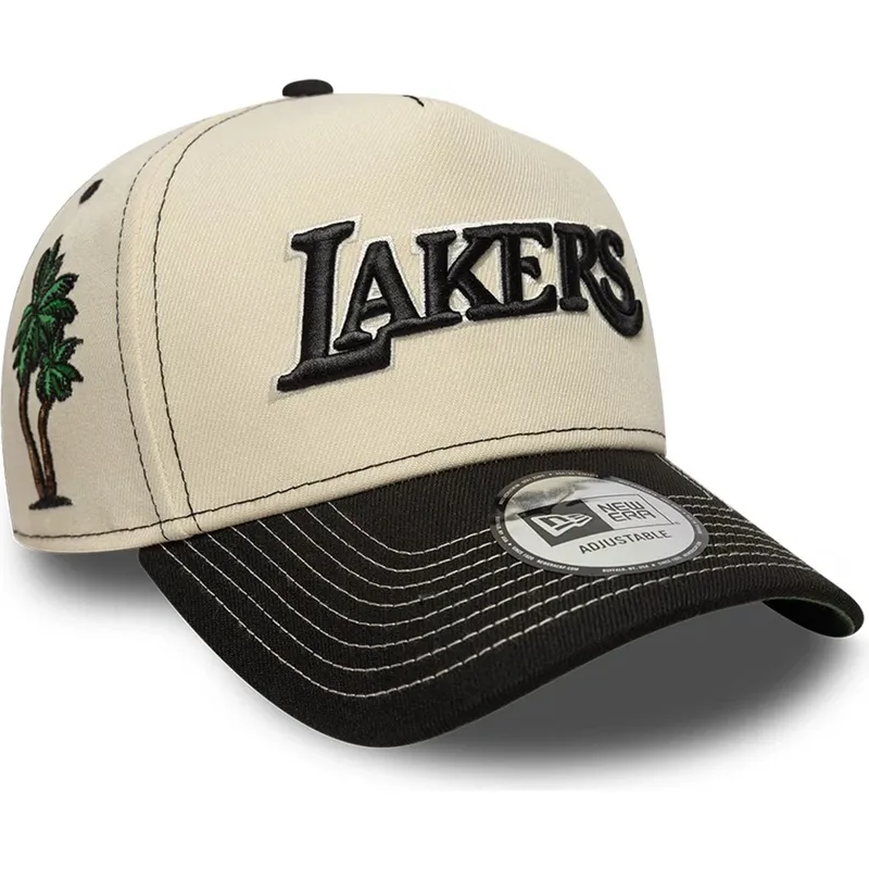 gorra-curva-beige-y-negra-snapback-e-frame-city-icon-de-los-angeles-lakers-nba-de-new-era
