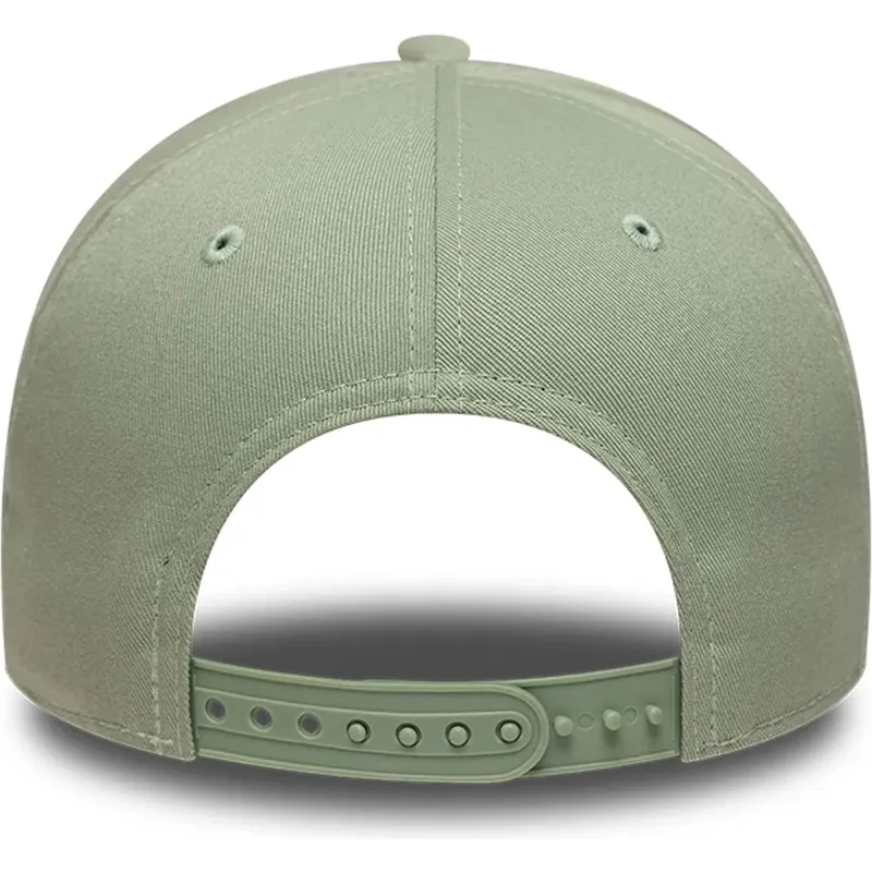 grune-gebogene-snapback-kappe-e-frame-league-essential-der-new-york-yankees-mlb-von-new-era