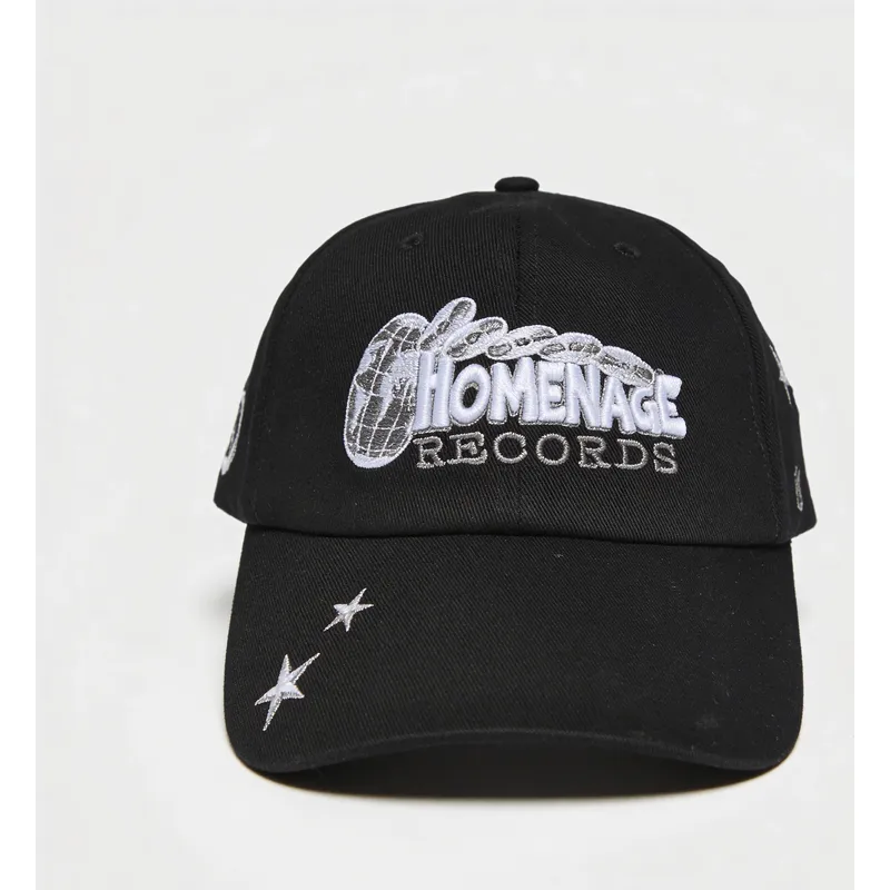 schwarze-verstellbare-curved-cap-music-world-music-shapes-identity-the-90s-von-homenage