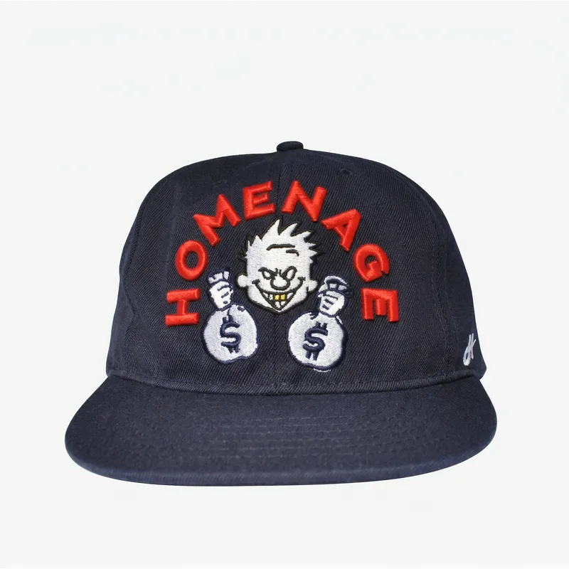 flache-marineblau-snapback-kappe-money-music-shapes-identity-the-snap-von-homenage