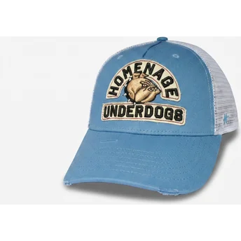 Trucker-Cap blau und weiß Underdogs The Trucker von Homenage