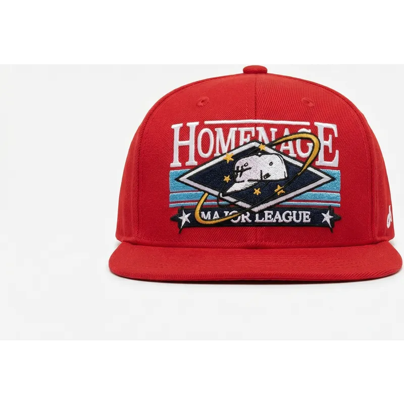 rote-flache-snapback-kappe-game-sport-the-snap-von-homenage