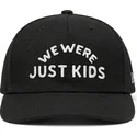 schwarze-gebogene-snapback-kappe-just-kids-the-retro-von-homenage