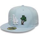 gorra-plana-azul-claro-ajustada-59fifty-city-icon-de-los-angeles-dodgers-de-new-era